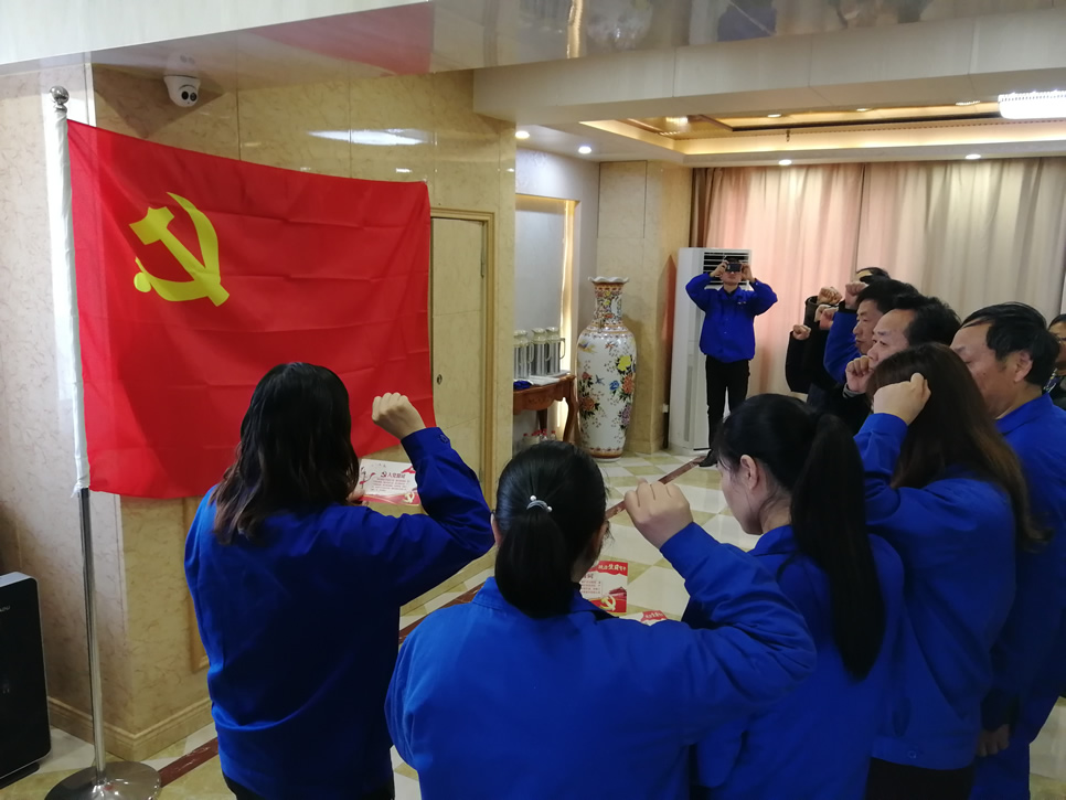 安慶稅務(wù)局機關(guān)第四支部和我司黨支部結(jié)對共建