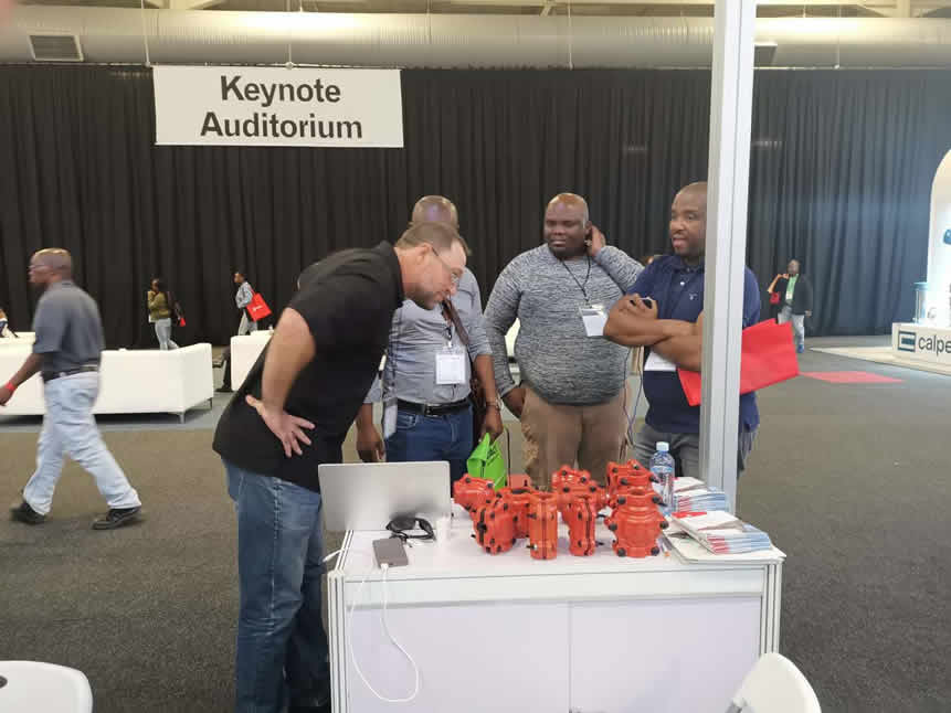 我司參加南非國際展覽會(huì)